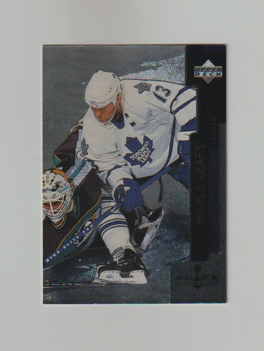 1997-98 Black Diamond #77 Mats Sundin