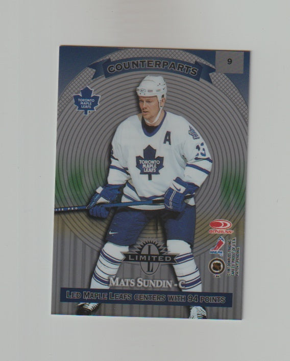 1997-98 Donruss Limited #9 Mats Sundin