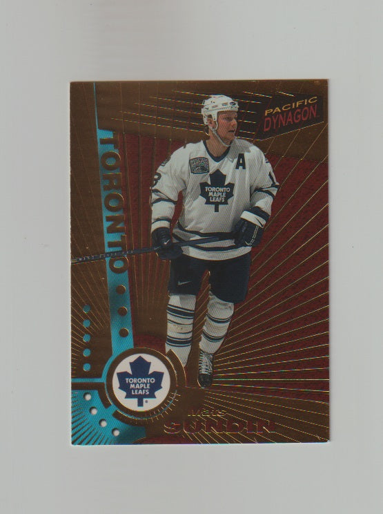 1997-98 Pacific Dynagon #124 Mats Sundin