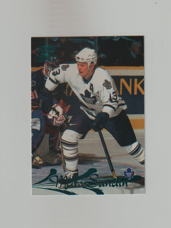 1997-98 Paramount Emerald Green #185 Mats Sundin