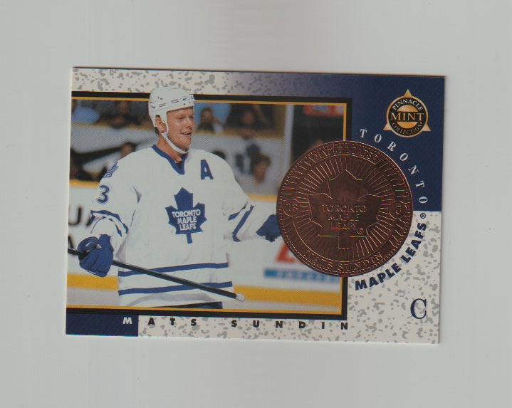 1997-98 Pinnacle Mint Bronze #10 Mats Sundin