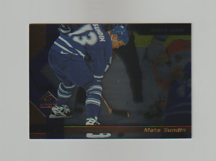 1997-98 SP Authentic #150 Mats Sundin
