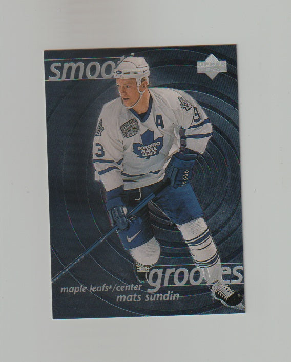 1997-98 Upper Deck Smooth Grooves #SG13 Mats Sundin