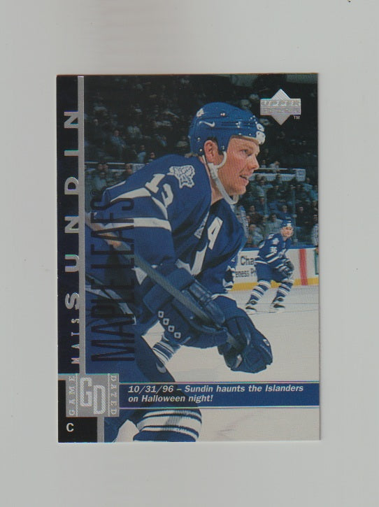 1997-98 Upper Deck #369 Mats Sundin