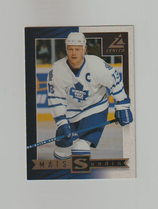 1997-98 Zenith #48 Mats Sundin