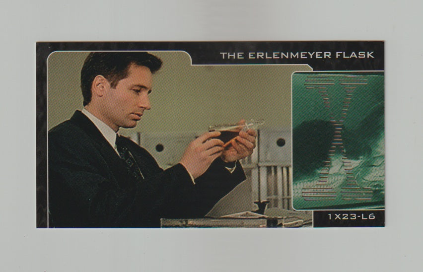 1997 The X-Files Showcase Laser #L6 The Erlenmeyer Flask