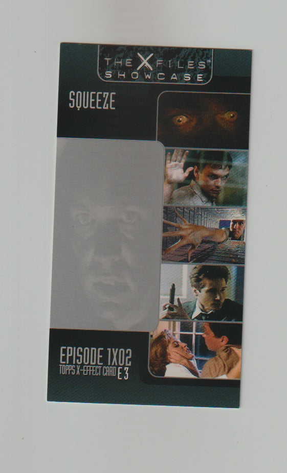 1997 The X-Files Showcase X-Effect #E3 Squeeze