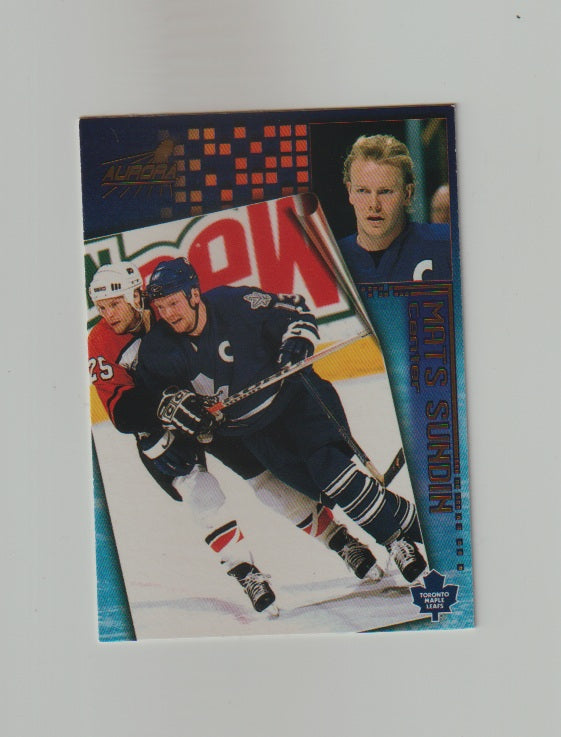 1998-99 Aurora #185 Mats Sundin