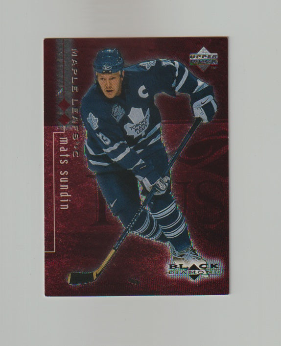 1998-99 Black Diamond Double Diamond #84 Mats Sundin