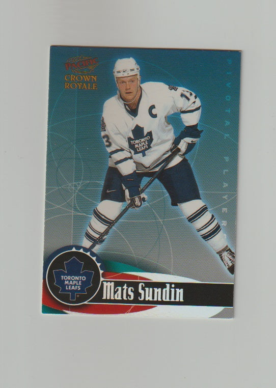 1998-99 Crown Royale Pivotal Players #22 Mats Sundin