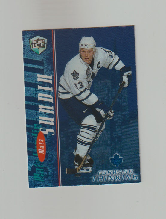 1998-99 Pacific Dynagon Ice Forward Thinking #18 Mats Sundin