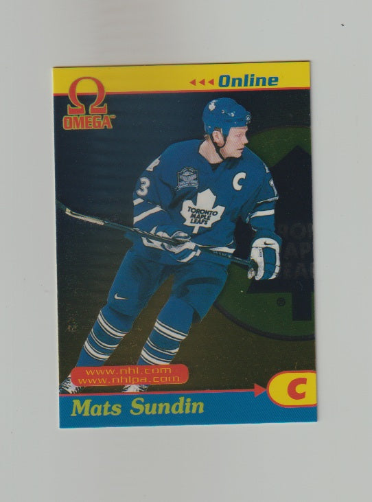 1998-99 Pacific Omega Online #33 Mats Sundin