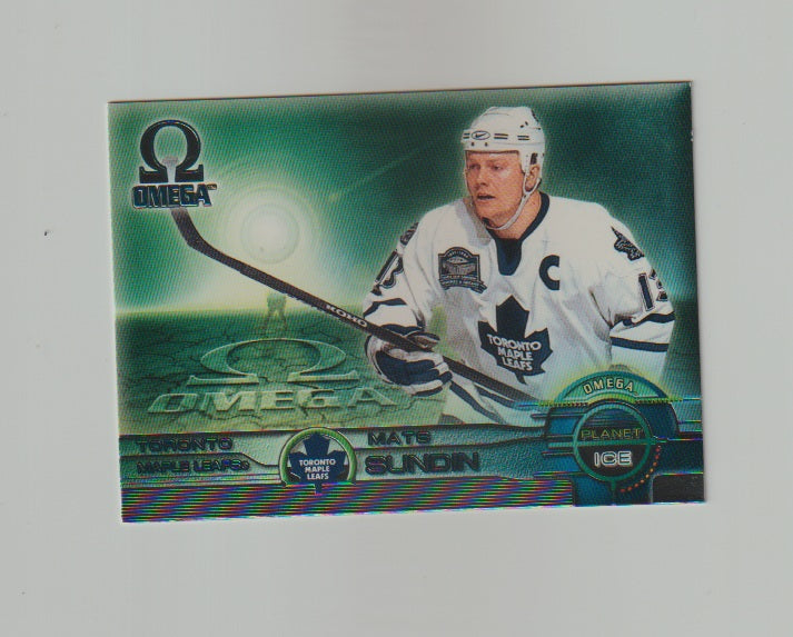 1998-99 Pacific Omega Planet Ice #11 Mats Sundin