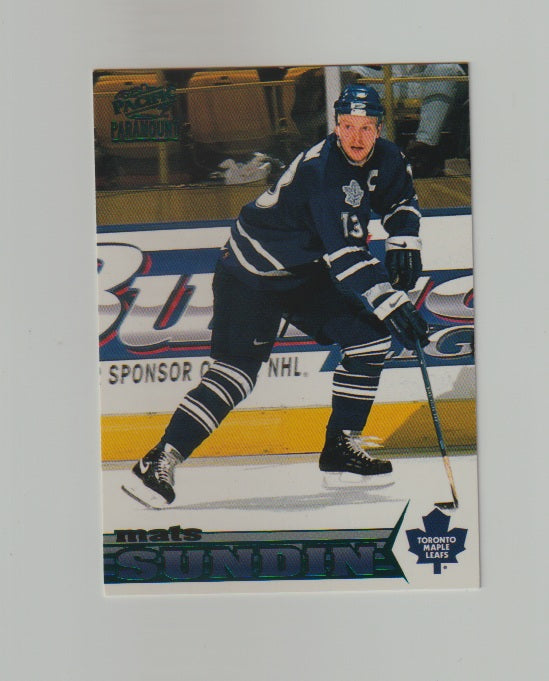 1998-99 Paramount Emerald #231 Mats Sundin