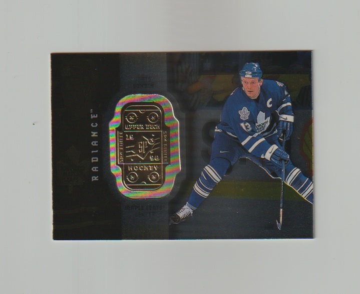 1998-99 SPx Finite Radiance #82 Mats Sundin