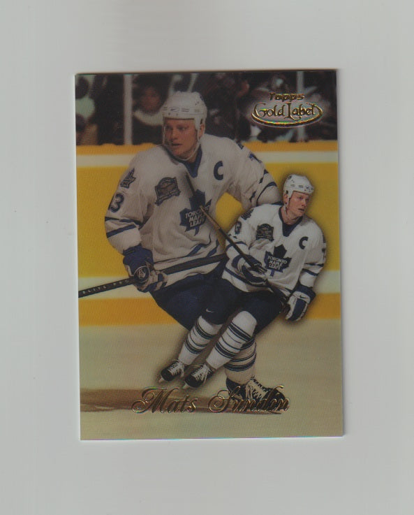 1998-99 Topps Gold Label Class 1 #53 Mats Sundin