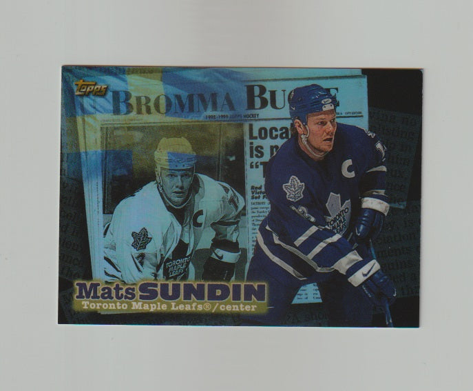 1998-99 Topps Local Legends #L2 Mats Sundin
