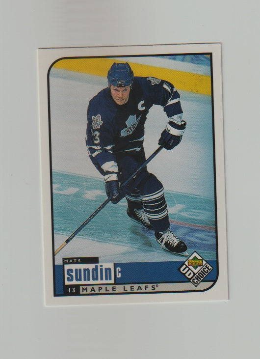 1998-99 UD Choice #203 Mats Sundin