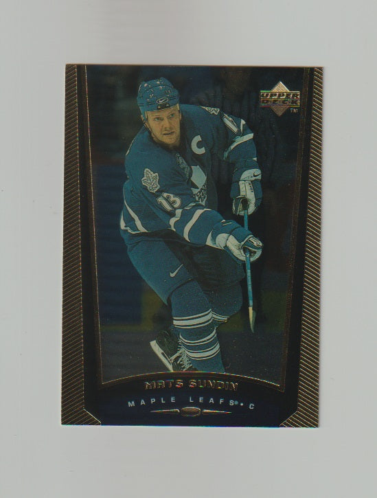 1998-99 Upper Deck Gold Reserve #370 Mats Sundin