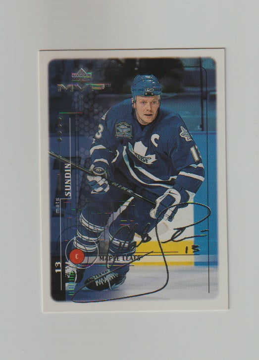 1998-99 Upper Deck MVP Silver Script #195 Mats Sundin