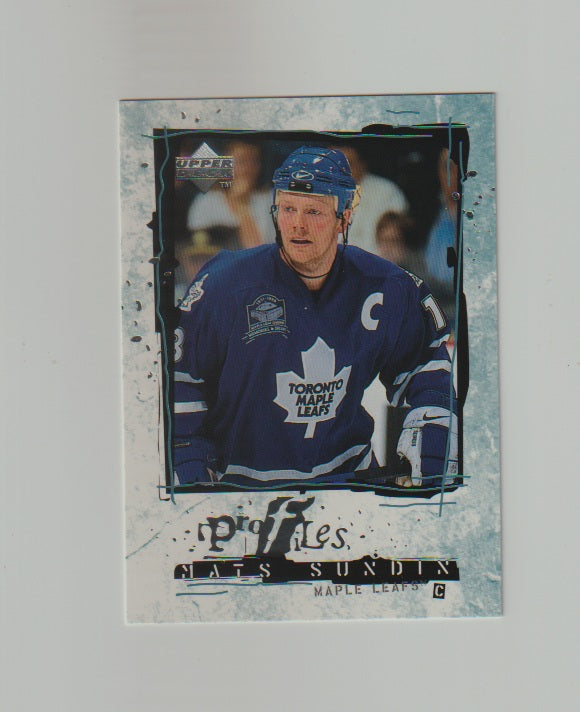 1998-99 Upper Deck Profiles #P28 Mats Sundin
