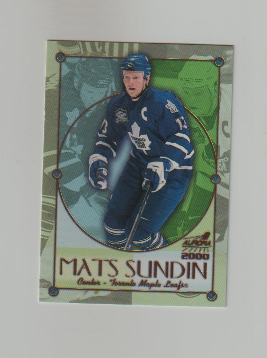 1999-00 Aurora Championship Fever #20 Mats Sundin