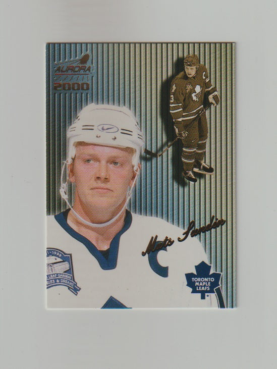 1999-00 Aurora Striped #138 Mats Sundin