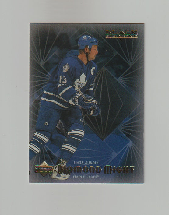 1999-00 Black Diamond Diamond Might #DM8 Mats Sundin