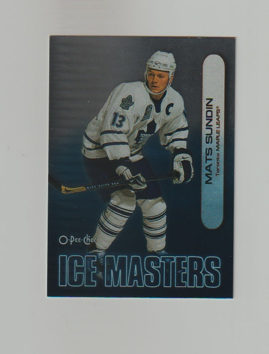 1999-00 O-Pee-Chee Ice Masters #IM6 Mats Sundin