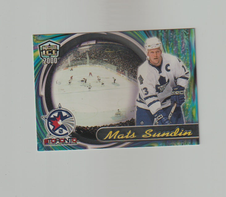 1999-00 Pacific Dynagon Ice 2000 All-Star Preview #19 Mats Sundin