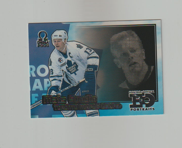 1999-00 Pacific Omega EO Portraits #19 Mats Sundin