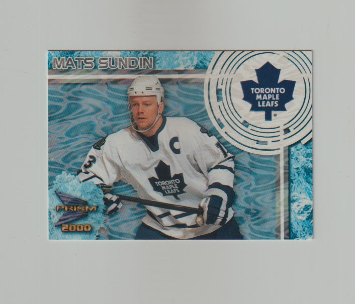 1999-00 Pacific Prism Clear Advantage #20 Mats Sundin
