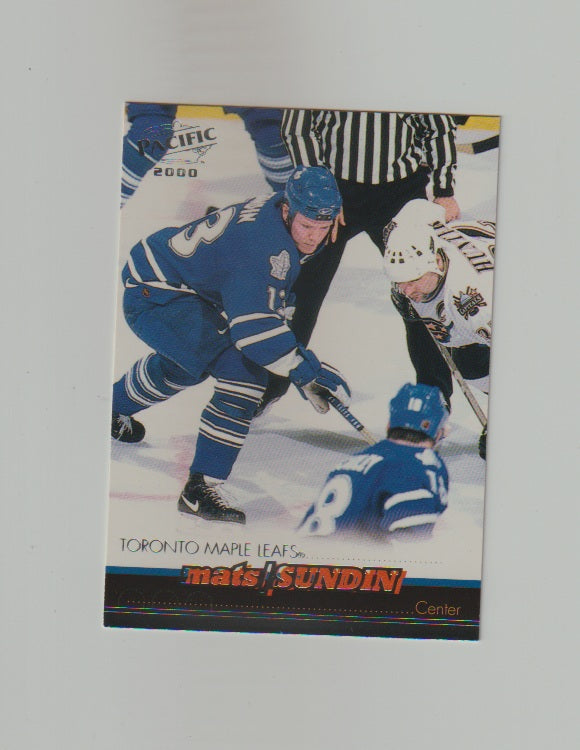 1999-00 Pacific #416 Mats Sundin