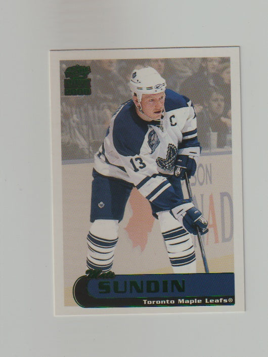 1999-00 Paramount Emerald #230 Mats Sundin