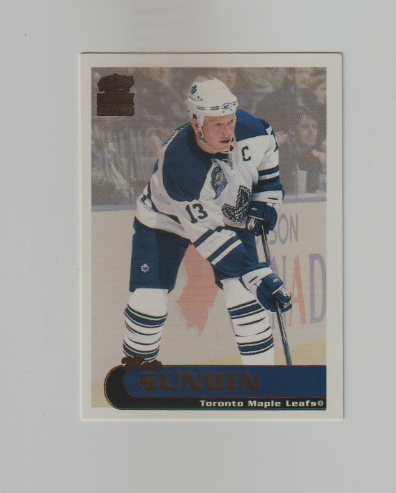 1999-00 Paramount Gold #230 Mats Sundin