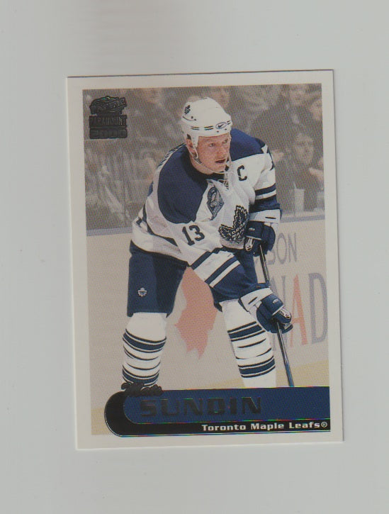 1999-00 Paramount #230 Mats Sundin