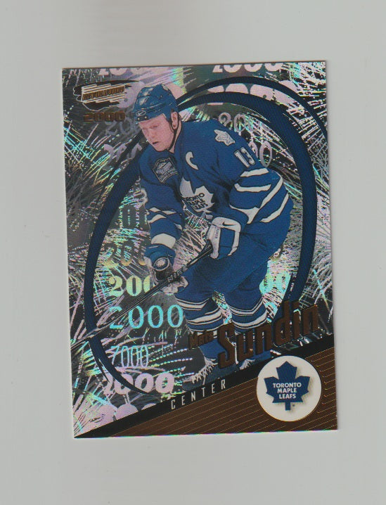 1999-00 Revolution #140 Mats Sundin