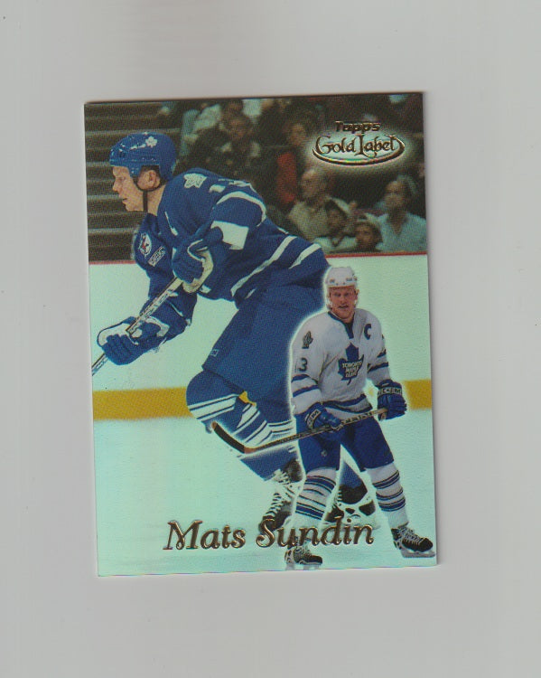 1999-00 Topps Gold Label Class 1 #56 Mats Sundin