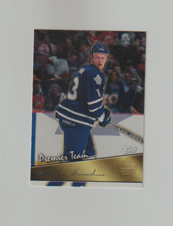 1999-00 Topps Premium Plus Premier Team #PT5 Mats Sundin