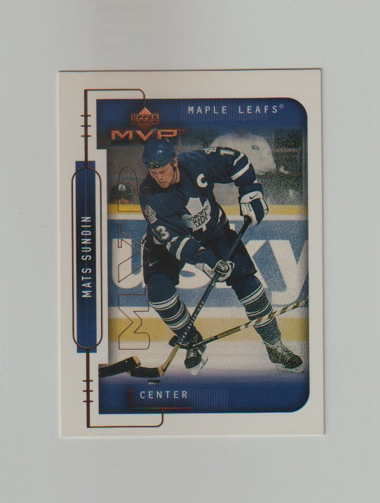 1999-00 Upper Deck MVP #196 Mats Sundin