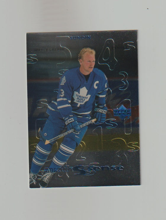 1999-00 Upper Deck Sixth Sense #SS17 Mats Sundin