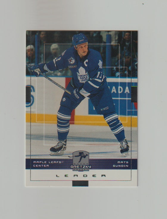 1999-00 Wayne Gretzky Hockey #160 Mats Sundin