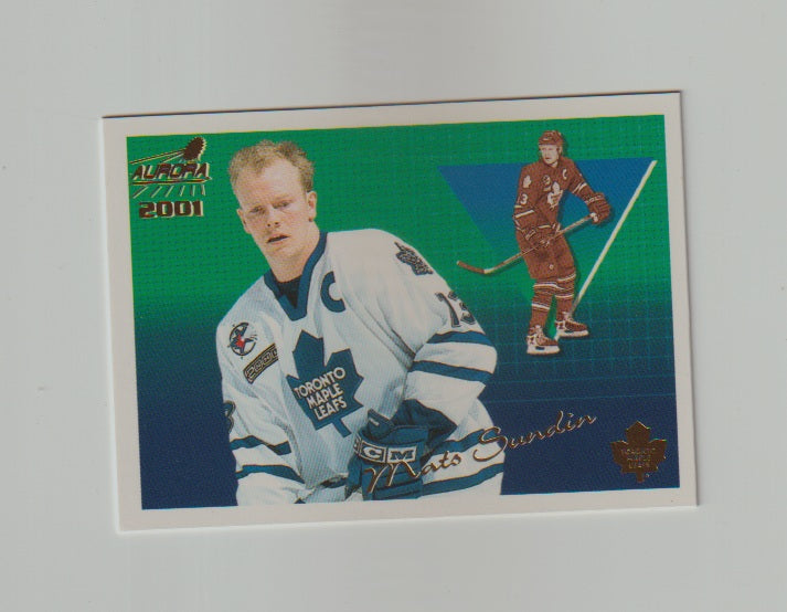 2000-01 Aurora #140 Mats Sundin