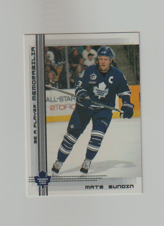 2000-01 BAP Memorabilia #296 Mats Sundin