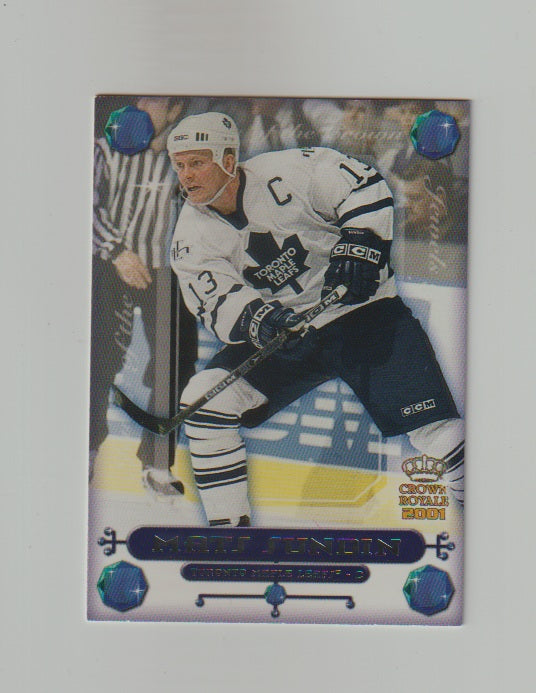2000-01 Crown Royale Jewels of the Crown #25 Mats Sundin
