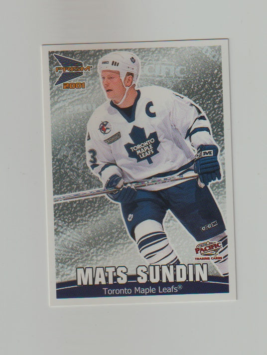2000-01 McDonald's Checklist #7 Mats Sundin