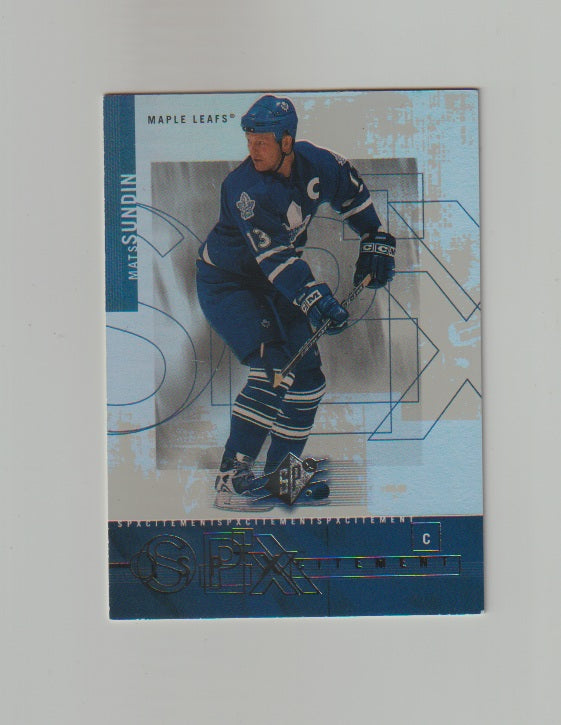 2000-01 SPx SPXcitement #X14 Mats Sundin