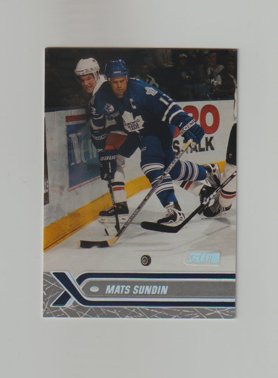 2000-01 Stadium Club #150 Mats Sundin