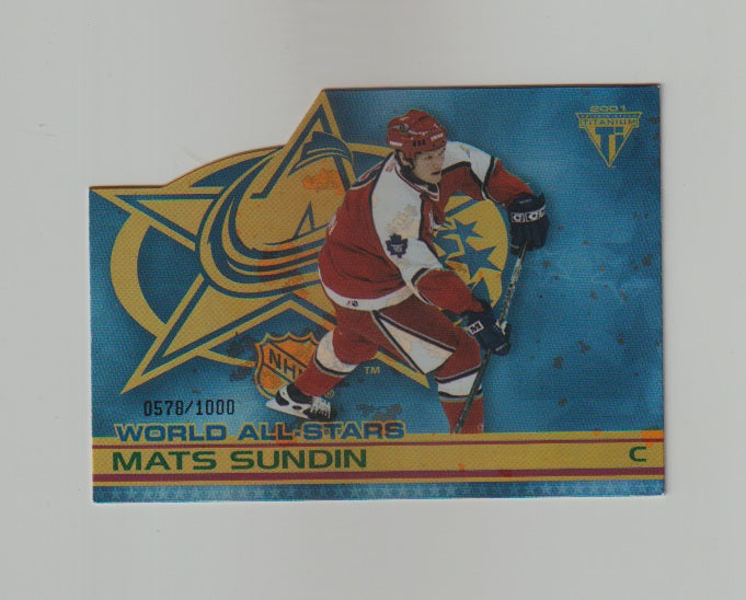2000-01 Titanium All-Stars #9World Mats Sundin