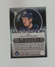 Load image into Gallery viewer, 2000-01 Titanium Red #93 Mats Sundin
